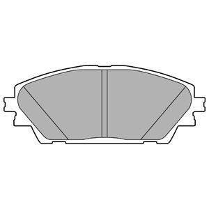 Bremsbelag eingestellt DELPHI