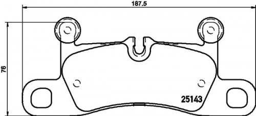 Bremsbelag eingestellt BREMBO