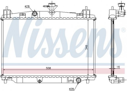 Kühler NISSENS