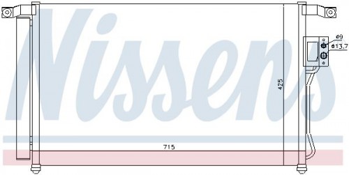 Kondensator, Klimaanlage NISSENS