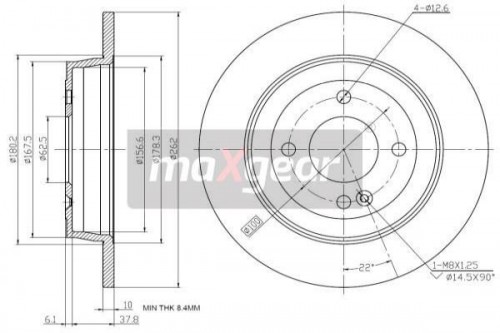 Bremsscheibe MAXGEAR