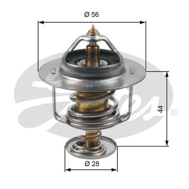 Thermostat, Kühlmittel GATES