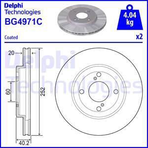 Bremsscheibe DELPHI