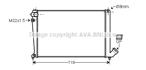 Radiateur AVA QUALITY COOLING