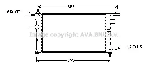 Radiateur AVA QUALITY COOLING