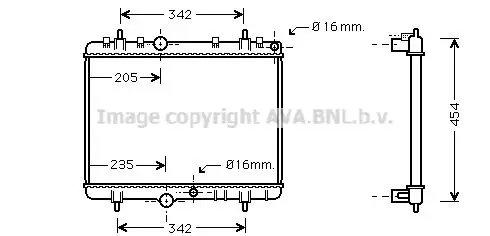 Radiateur AVA QUALITY COOLING