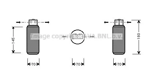 Droger, airconditioning AVA QUALITY COOLING