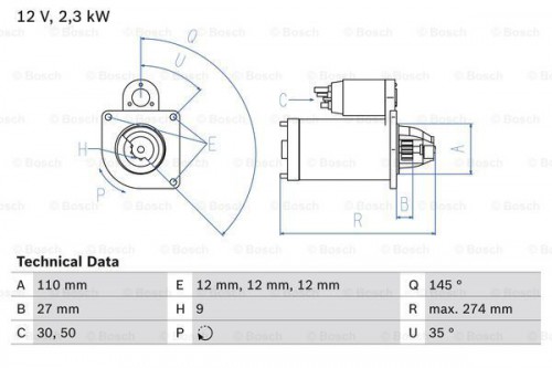 Starter / Starter BOSCH