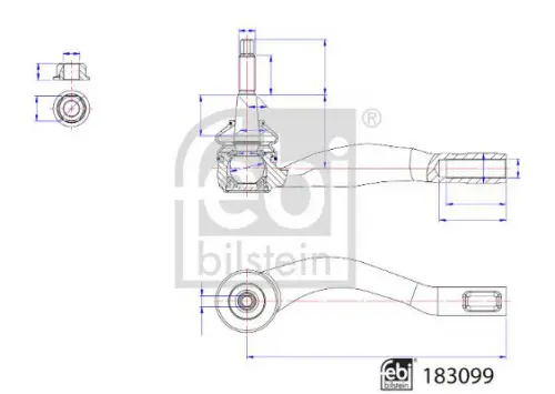 Spoorstangeind FEBI BILSTEIN