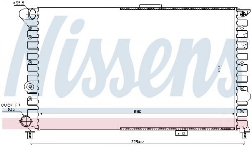 Kühler NISSENS