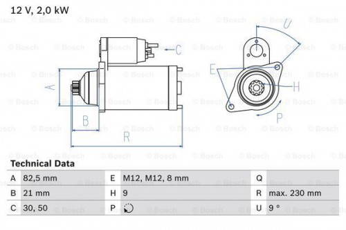 Starter / Starter BOSCH