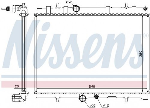 Kühler NISSENS