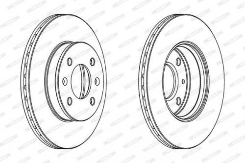 Bremsscheibe FERODO