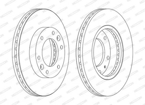 Bremsscheibe FERODO