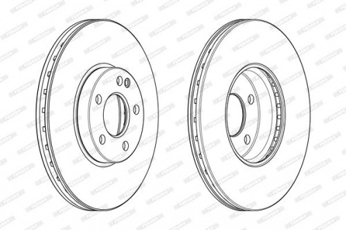 Bremsscheibe FERODO