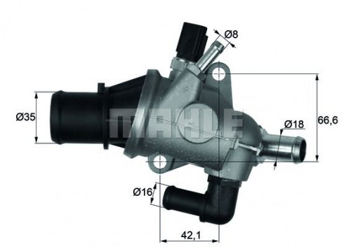 Thermostat, Kühlmittel MAHLE