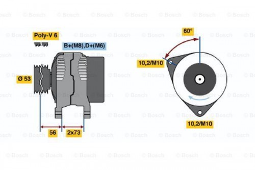 Dynamo / Lichtmaschine BOSCH