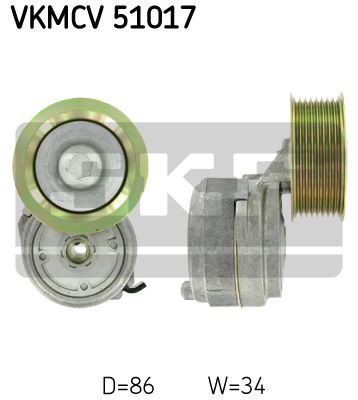 VKMCV 51017 SKF