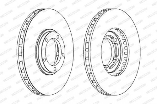 Bremsscheibe FERODO