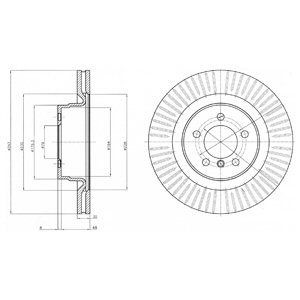 Bremsscheibe DELPHI