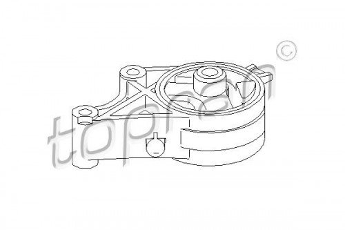 Achskörper / Motorlager TOPRAN